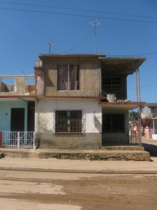 Lugar done existió la casa que habitara la familia de Manuel Gómez y Agueda Herrera. En la actualidad muestra imagen muy diferente. Foto Feb. 2009